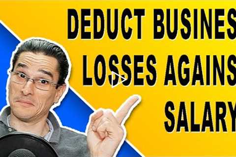 Can You Deduct Business Losses/Start-Up Costs From Regular Salary?!