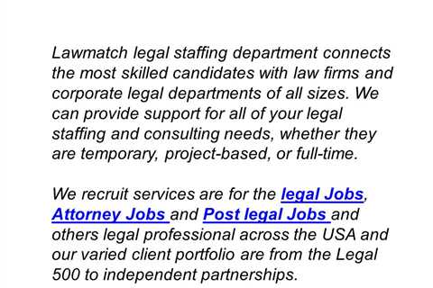 Where to Post Attorney Jobs