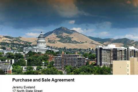 Purchase and Sale Agreement