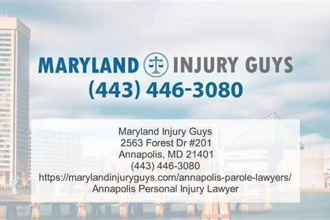 Personal Injury Lawyer Annapolis, MD