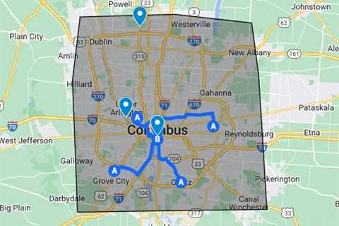 DUI Lawyer Columbus, OH - Google My Maps