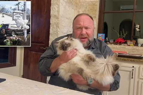 Alex Jones says DOJ is trying to take his cat Mushu away