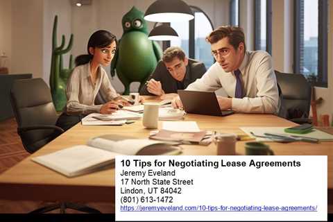 10 Tips for Negotiating Lease Agreements