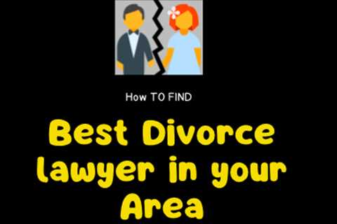 How to Find a Divorce Lawyer