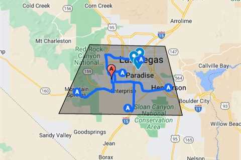 Las Vegas DUI lawyer - Google My Maps