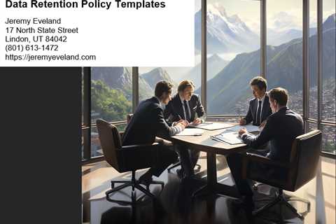 Data Retention Policy Templates