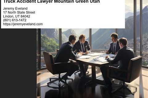 Truck Accident Lawyer Mountain Green Utah