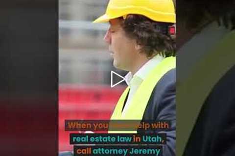 Orem UT Construction Lawyer Jeremy Eveland (801) 613-1472