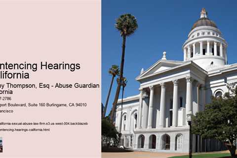 Sentencing Hearings California