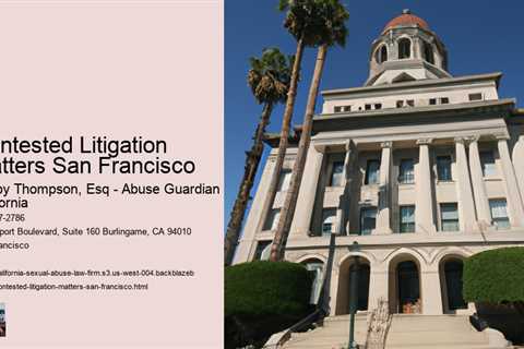 Contested Litigation Matters San Francisco