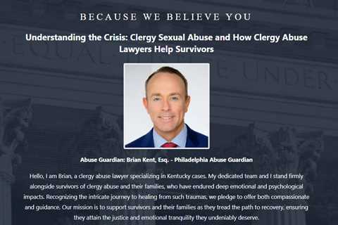 Clergy Abuse Lawyer Brian Kent Philadelphia, PA