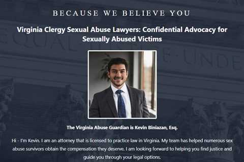 Clergy Abuse Lawyer Kevin Biniazan Virginia