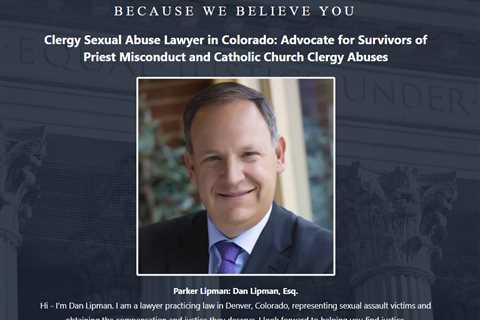 Clergy Abuse Lawyer Dan Lipman Denver, CO - Abuse Guardian