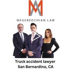 Truck accident lawyer San Bernardino, CA - Megeredchian Law