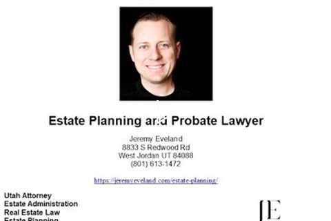 Draper UT Probate Lawyer