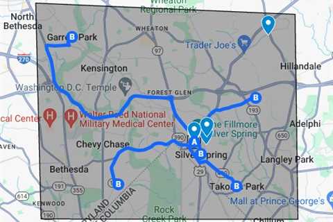 Rideshare Accident Lawyer Silver Spring, MD - Google My Maps