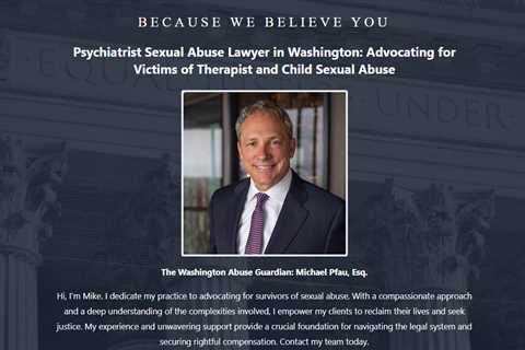 Psychiatrist Abuse Lawyer Mike Pfau Washington - Abuse Guardian