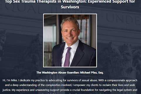 Sexual Trauma Lawyer Mike Pfau Washington - Abuse Guardian