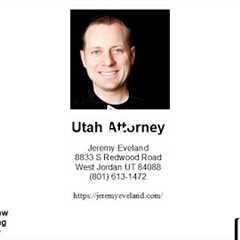 Real Estate Lawyer Salt Lake City UT 84134 - Jeremy Eveland