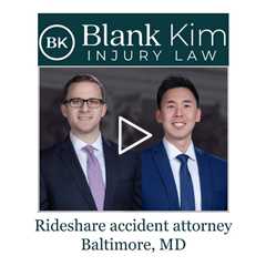 Rideshare accident attorney Baltimore, MD - Blank Kim Injury Law