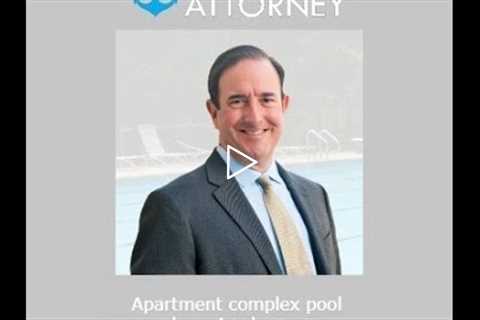 Apartment complex pool drowning lawyer   Michael Haggard