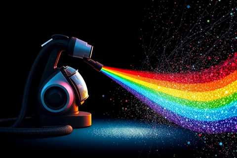 Vacuum Cleaner Like Rainbow