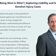 Can I sue for being shot in Ohio