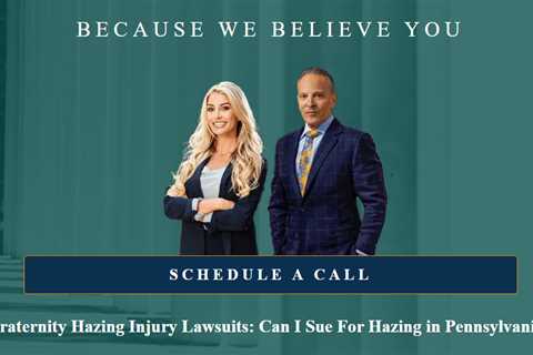 Hazing sexual abuse lawyer PA