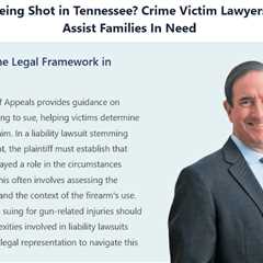 Can I Sue For Being Shot in Tennessee