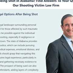 Can I Sue For Being Shot in Alabama