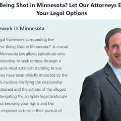 Can I Sue For Being Shot in Minnesota · Monday, Sep 29 📸