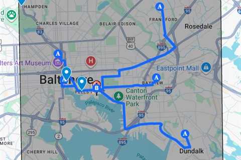 Pedestrian Accident Lawsuits Baltimore, MD - Google My Maps