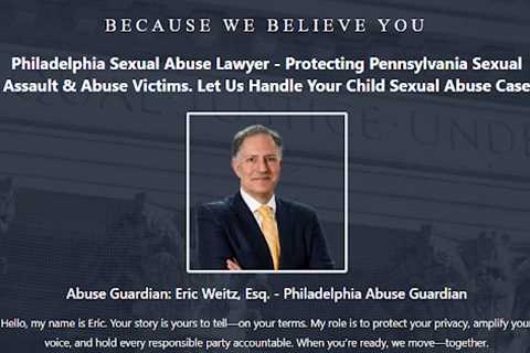 Eric Weitz Philadelphia, PA Sexual Assault Lawyer · Friday, Dec 19, 2025 📸