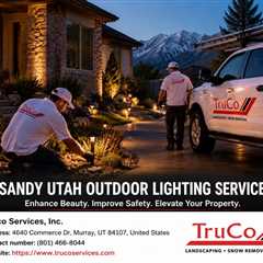 Sandy Utah Outdoor Lighting Services