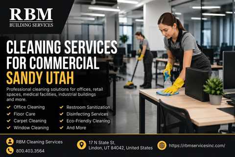 Cleaning Services For Commercial Sandy Utah