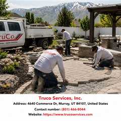 Sandy Utah Landscape Patio Design