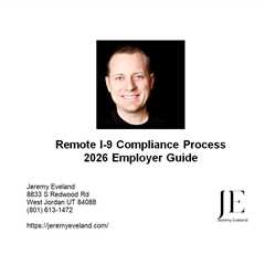 Remote I-9 Compliance Process: 2026 Employer Guide